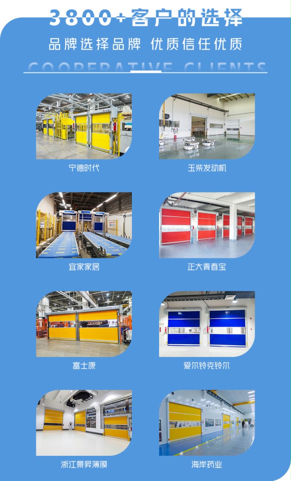 医药车间快速卷帘门